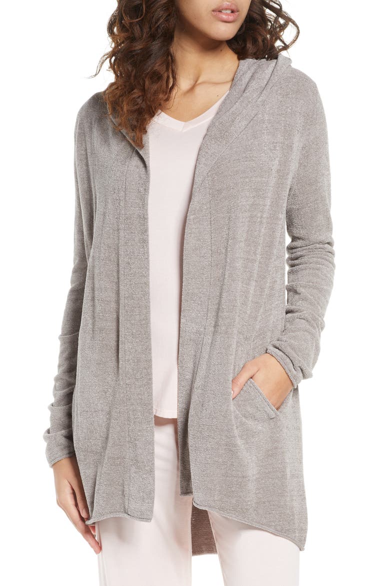 CozyChic™ Ultra Lite Hooded Cardigan, Main, color, BEACH ROCK