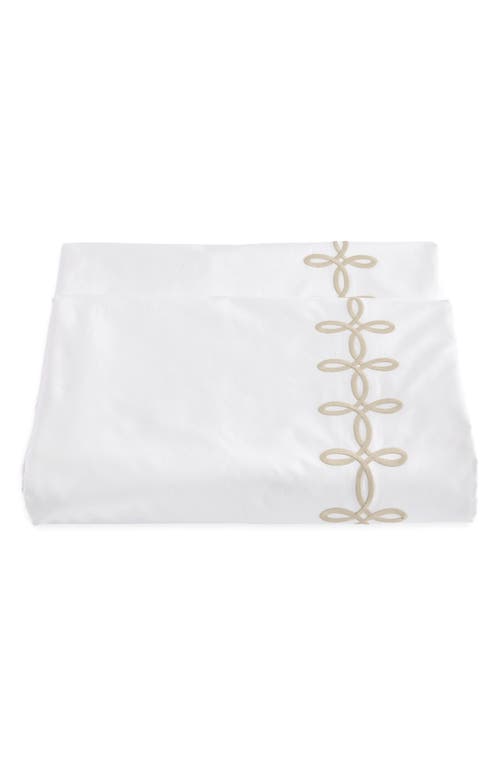 Matouk Gordian Knot 500 Thread Count Cotton Percale Duvet Cover