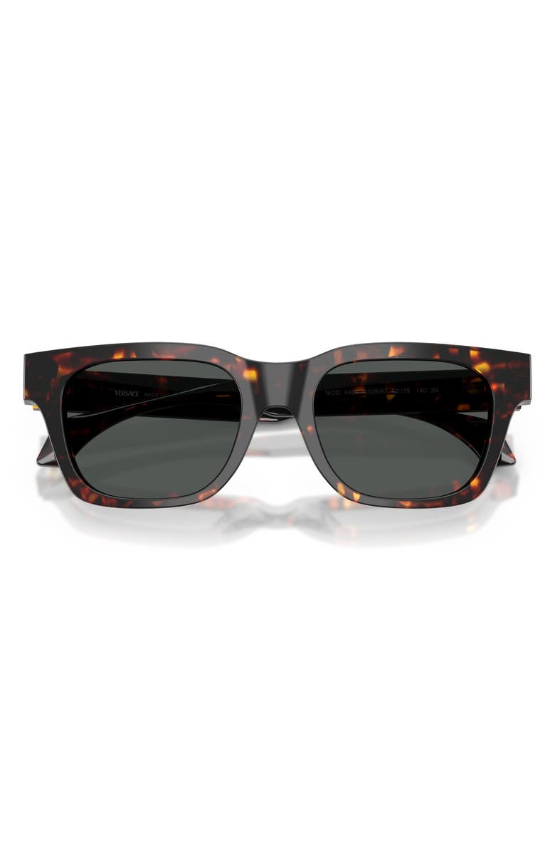 Versace 52mm Square Sunglasses, Alternate, color,