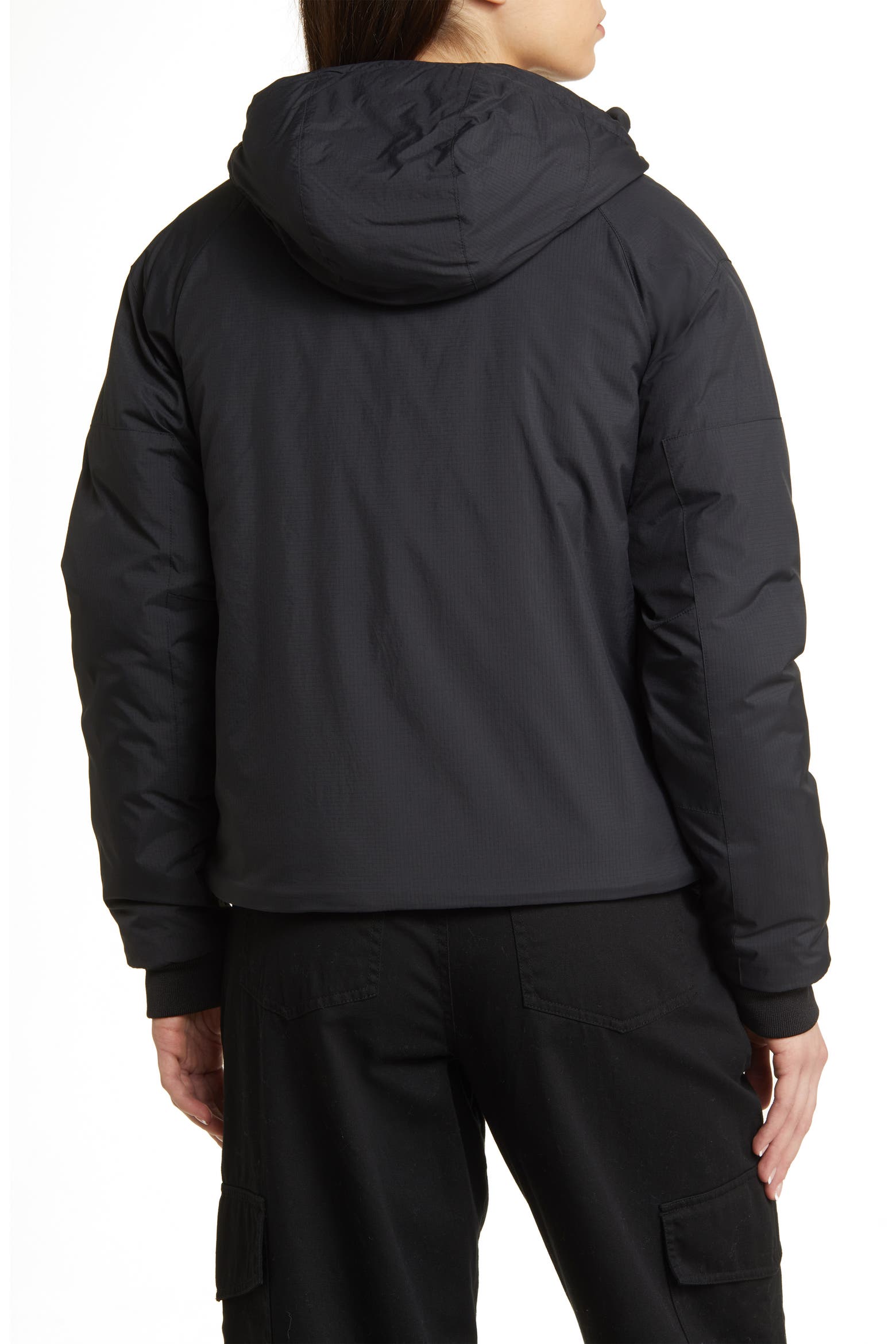 Registent Topo Designs Mountain Water Resistant Hooded Puffer Jacket (Women ...