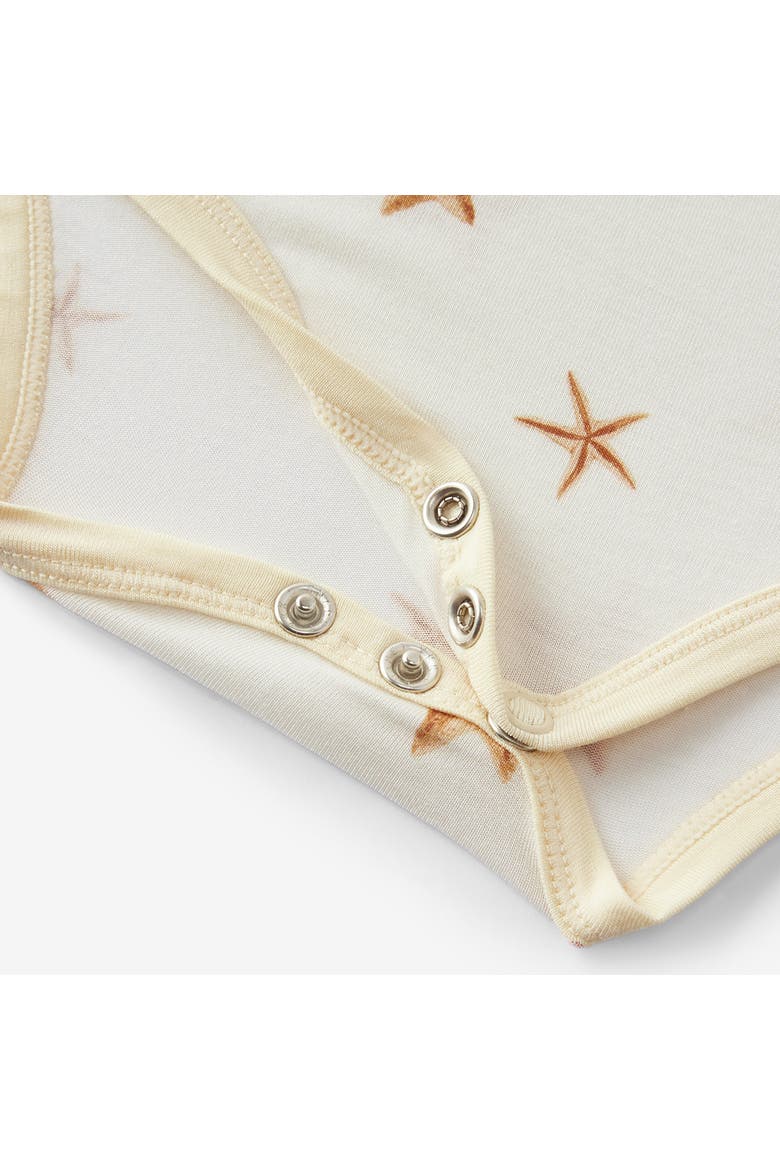 Luxe Stretch Long Sleeve One Piece, Alternate, color, Starfish Dreams