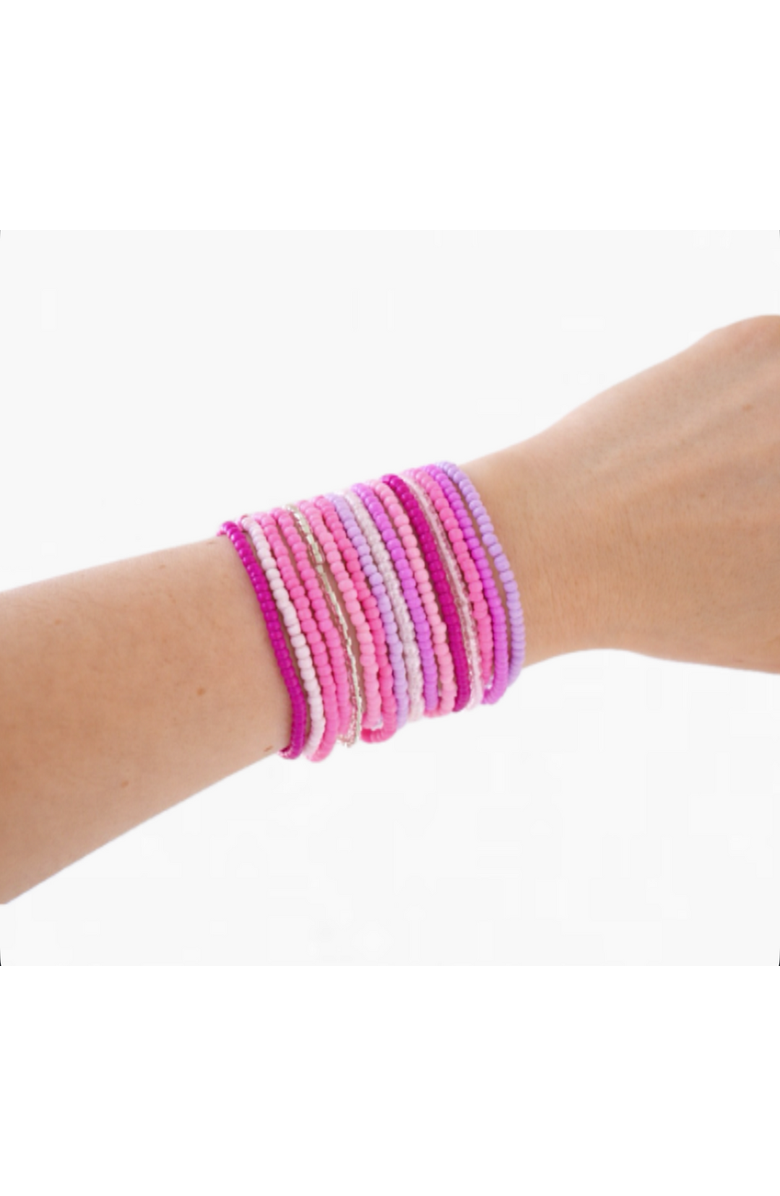 Erin McDermott Jewelry Italian Riviera Bracelets, Main, color, Pink
