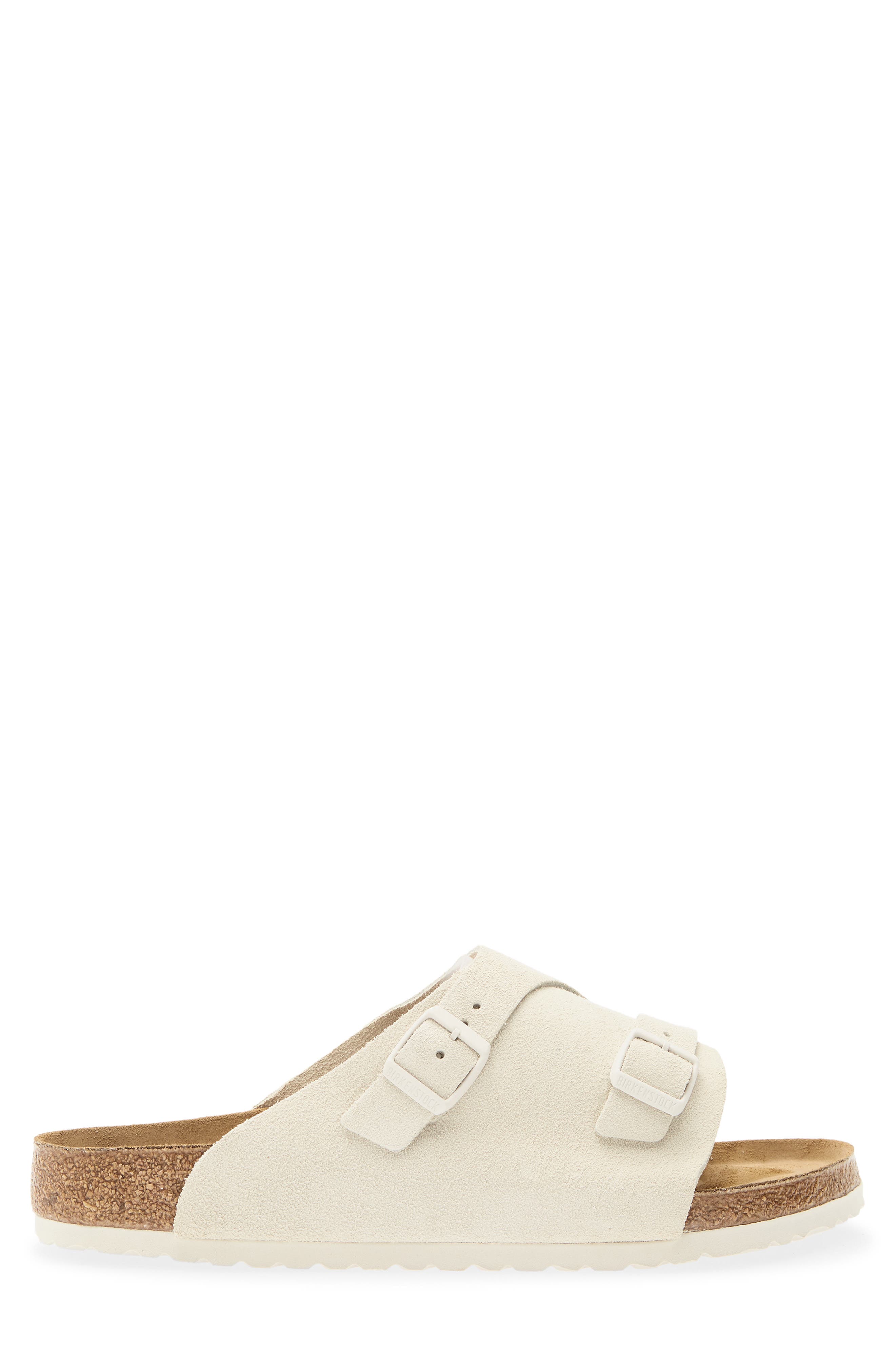 Zurich Slide Sandal, Alternate, color, ANTIQUE WHITE