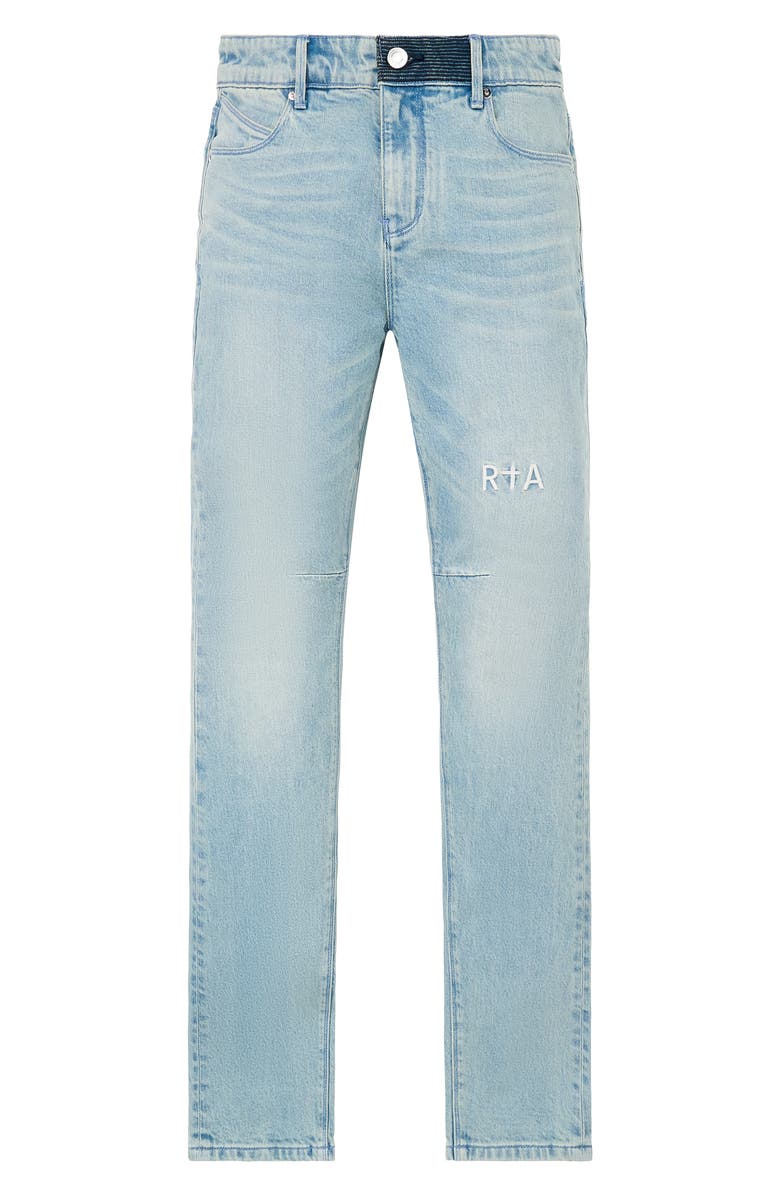 RtA Bryant Skinny Jeans, Main, color, Ocean Mist