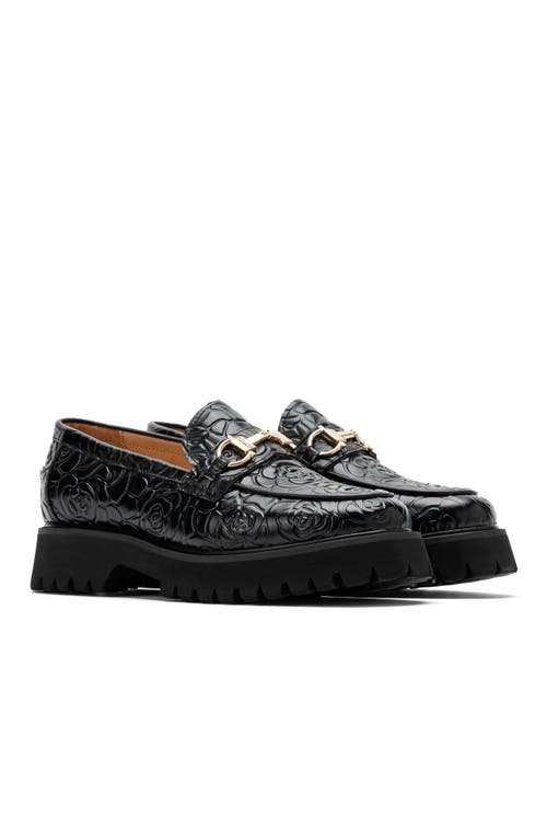 MARC NOLAN MARC NOLAN MS. BOULEVARD LEATHER BIT LOAFERS 