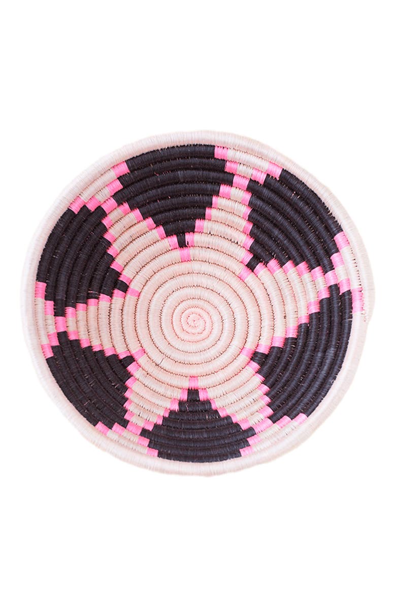 indego africa Mini Pink Diamond Plateau, Main, color, Pink And Black