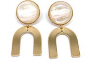 Adornia Gila Gold Vermeil Drop Earrings