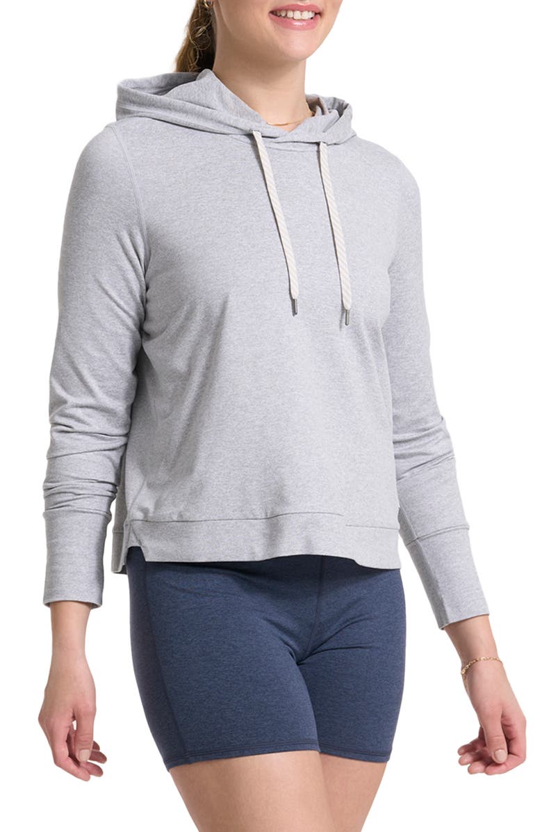 Vuori Halo Essential Hoodie, Main, color, Pale Grey Heather
