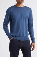 John Smedley Marcus Virgin Wool Crewneck Sweater