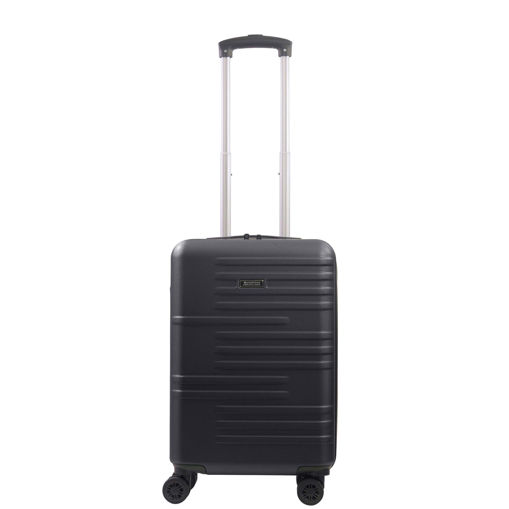 American Dreamliner 22.5" Hardside Carry-On Luggage, Alternate, color, Black