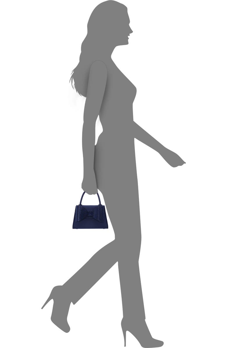 Nina Alila Top Handle Bag, Alternate, color, Navy