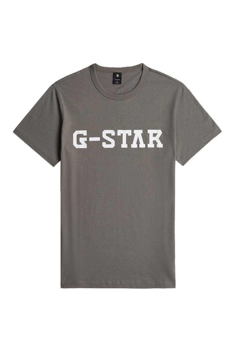 Logo Organic Cotton Graphic T-Shirt, Alternate, color, GREY