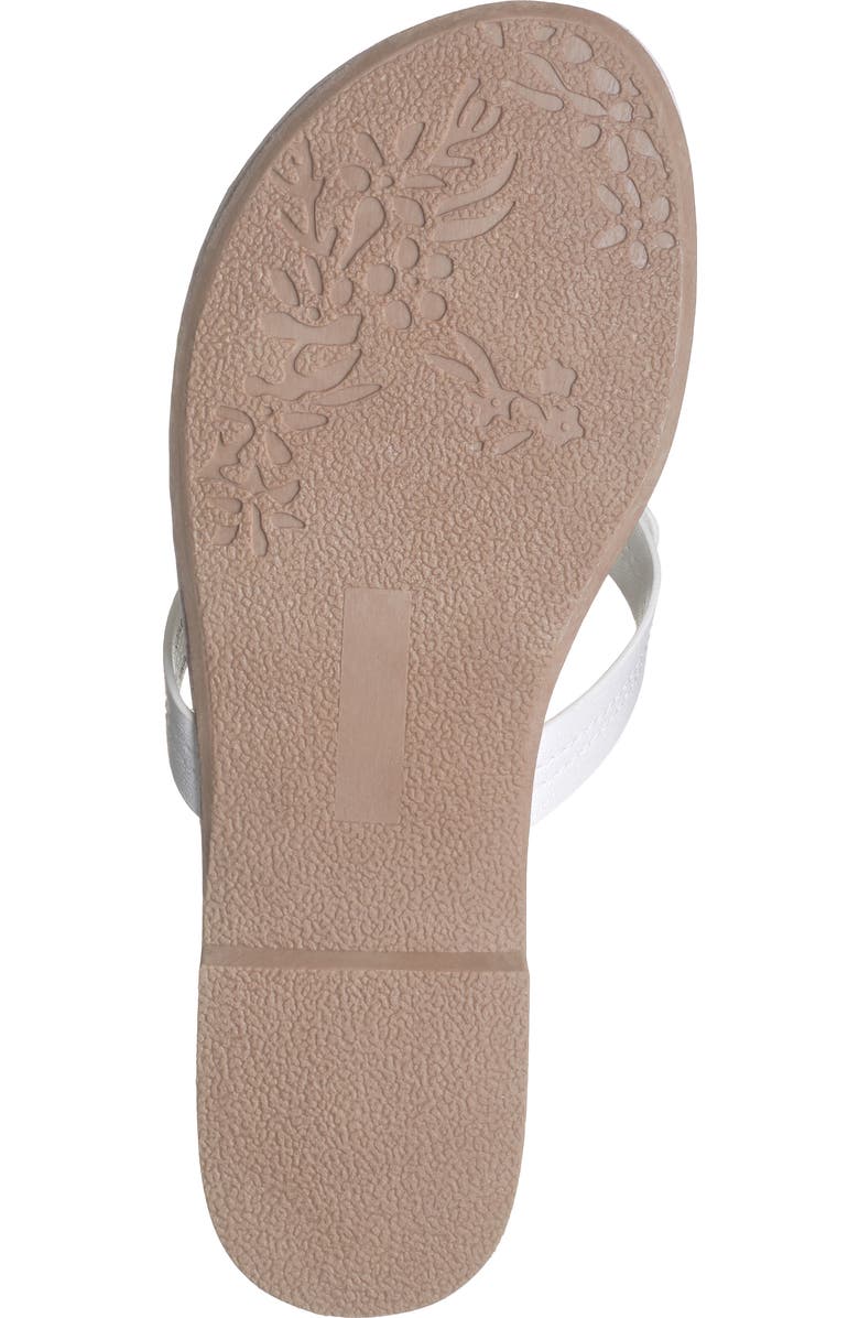 DV by Dolce Vita DV DOLCE VITA Cotta Thong Sandal, Alternate, color, White Shiny