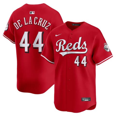 Men's Nike Elly De La Cruz Red Cincinnati Reds Alternate Limited Player Jersey