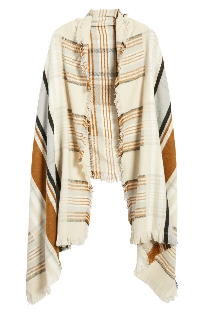 Treasure & Bond Stripe Blanket Wrap, Alternate, color, 