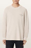 AllSaints Lex Waffle Long Sleeve T-Shirt
