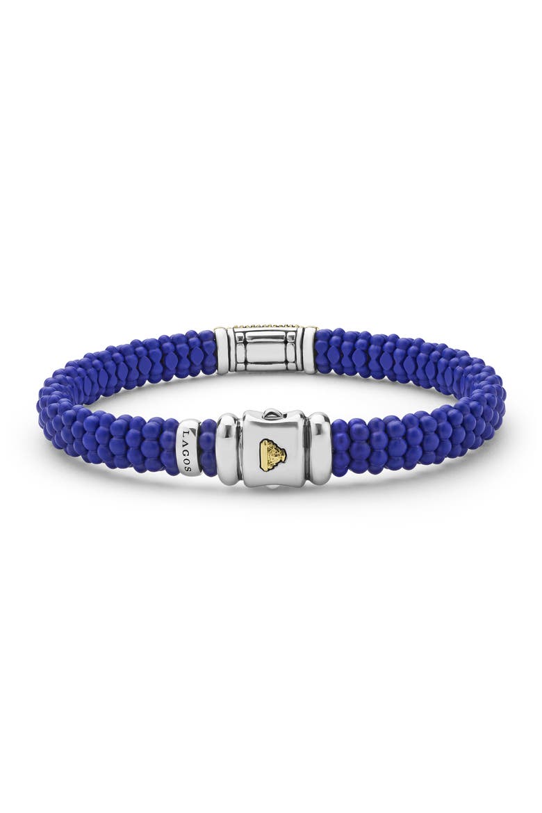 Men's Two-Tone Matte Black Ceramic Black Diamond Bracelet, Alternate, color, TWO TONE