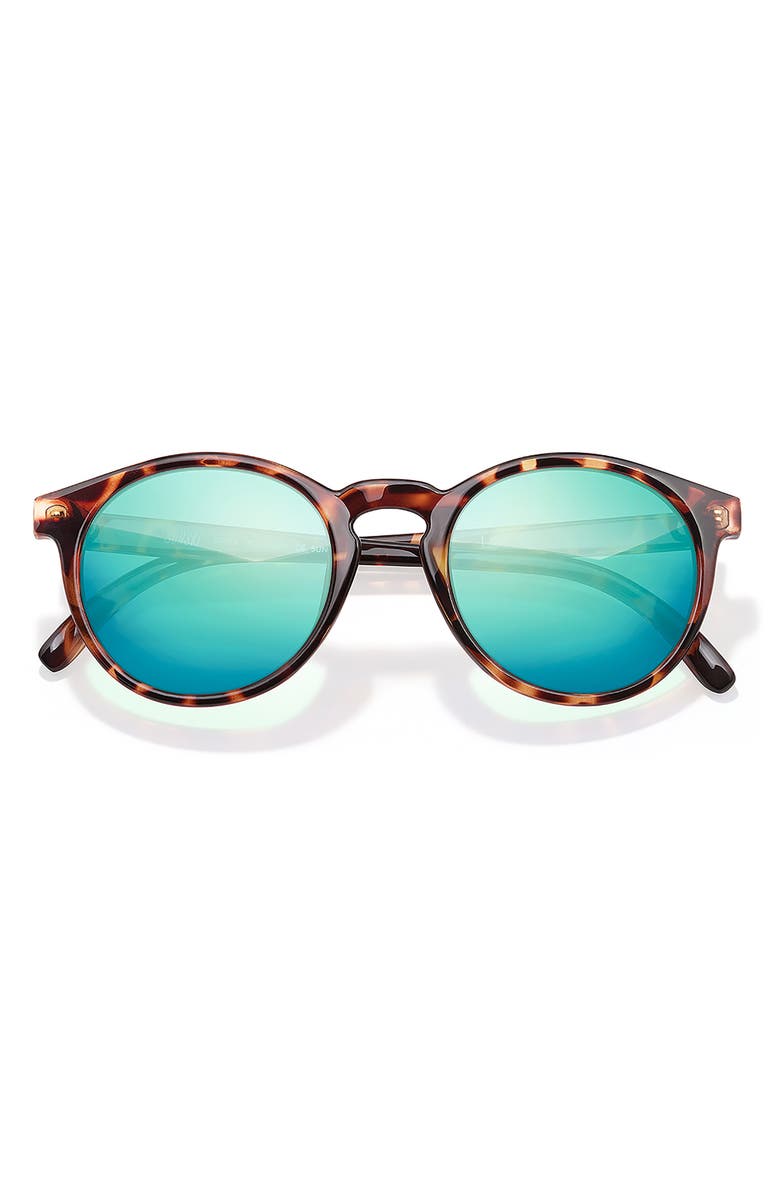 Sunski Dipsea 48mm Round Polarized Sunglasses, Main, color, 