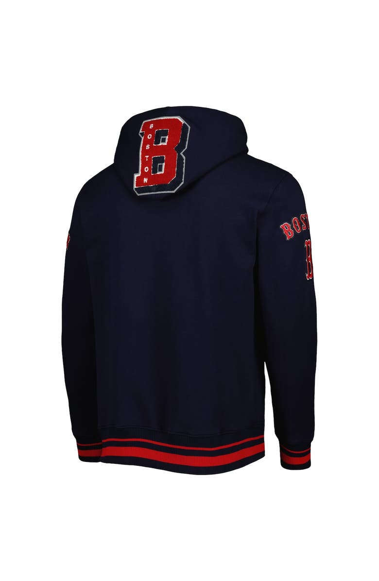 PRO STANDARD Men's Pro Standard Navy Boston Red Sox Mash Up Logo Pullover Hoodie, Alternate, color, 