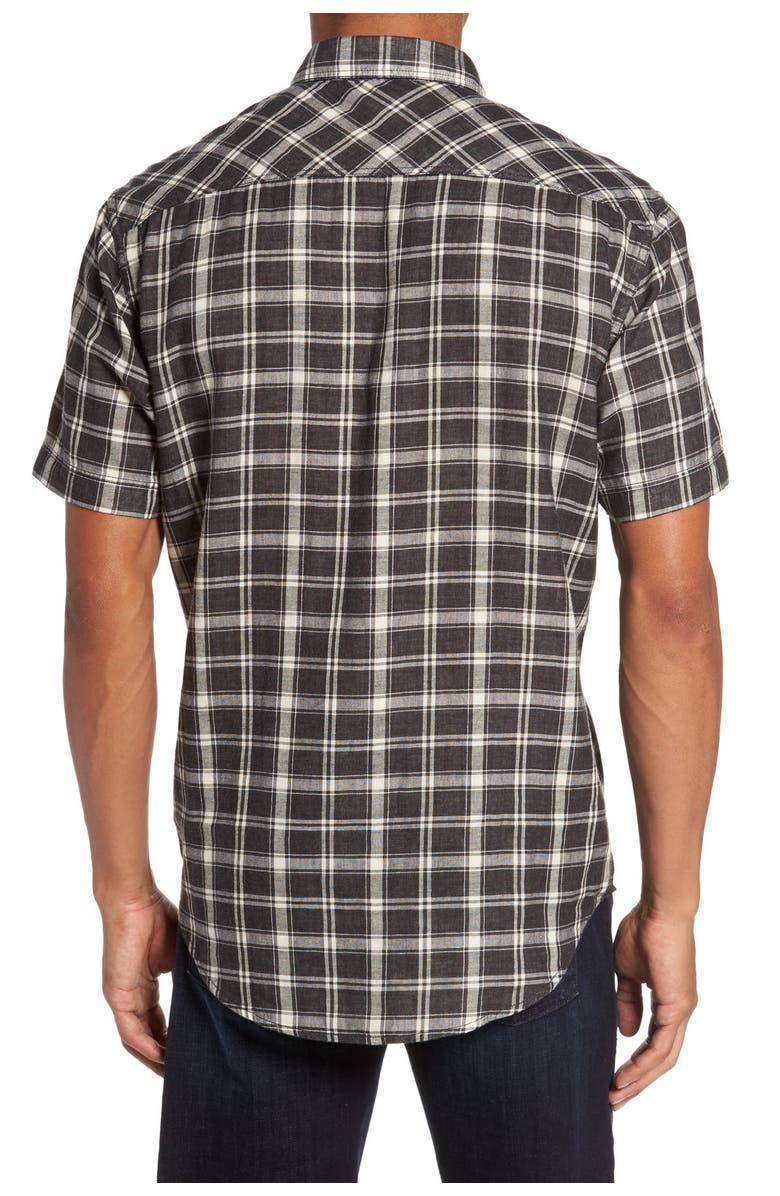 Coastaoro Hansen Plaid Regular Fit Sport Shirt, Alternate, color, 