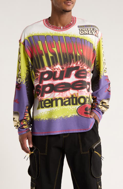 MX Racing Long Sleeve Supima® Cotton Jersey T-Shirt (Nordstrom Exclusive)