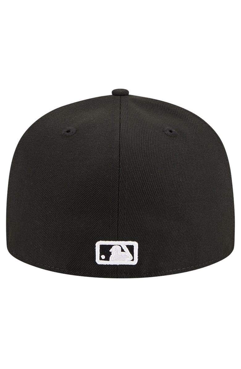 New Era Men's New Era Black Minnesota Twins Logo 59FIFTY Fitted Hat, Alternate, color, 