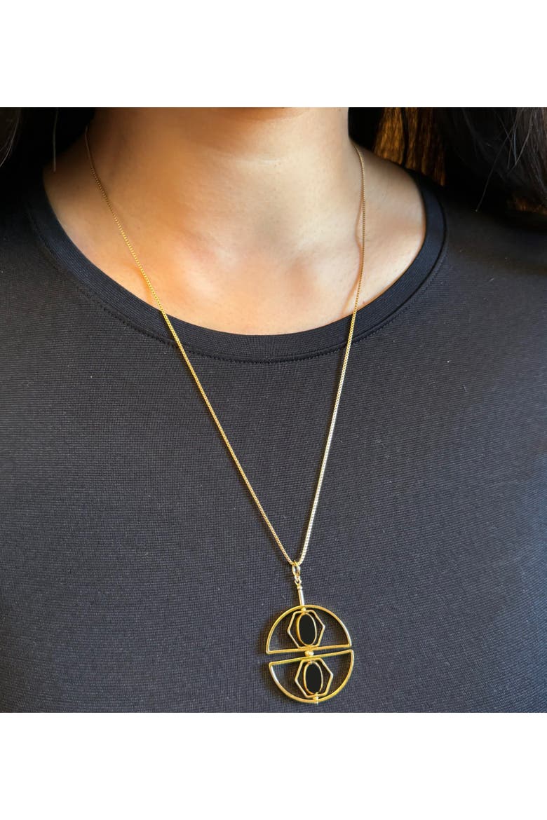 Art 2419N Chain Necklace, Alternate, color, Black