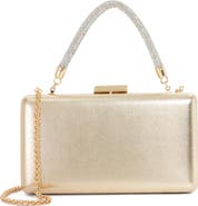 Dune London Beaut Top Handle Frame Clutch