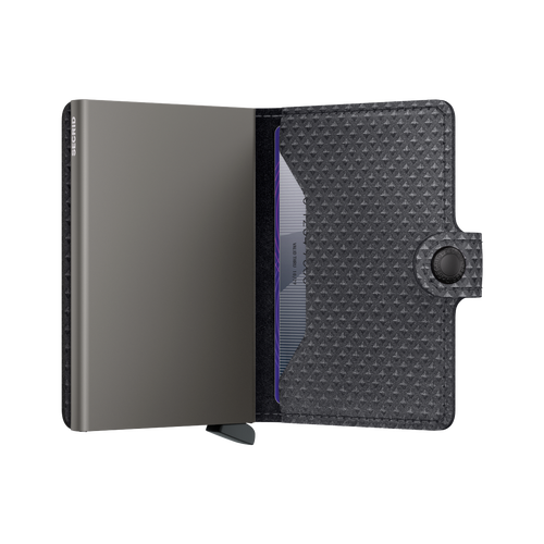 Secrid Miniwallet Pyramid In Grey