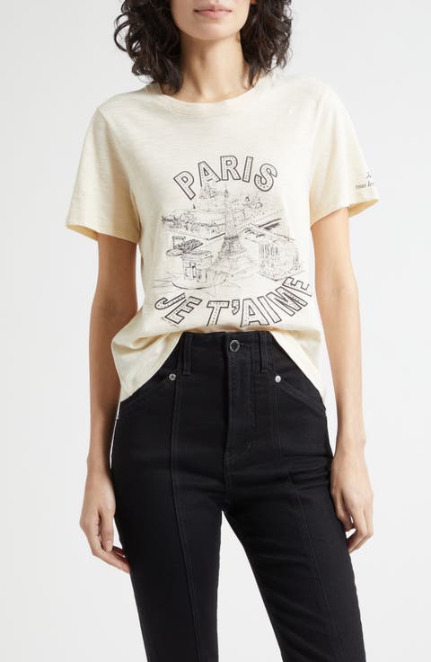 Rhinestone Paris Graphic T-Shirt