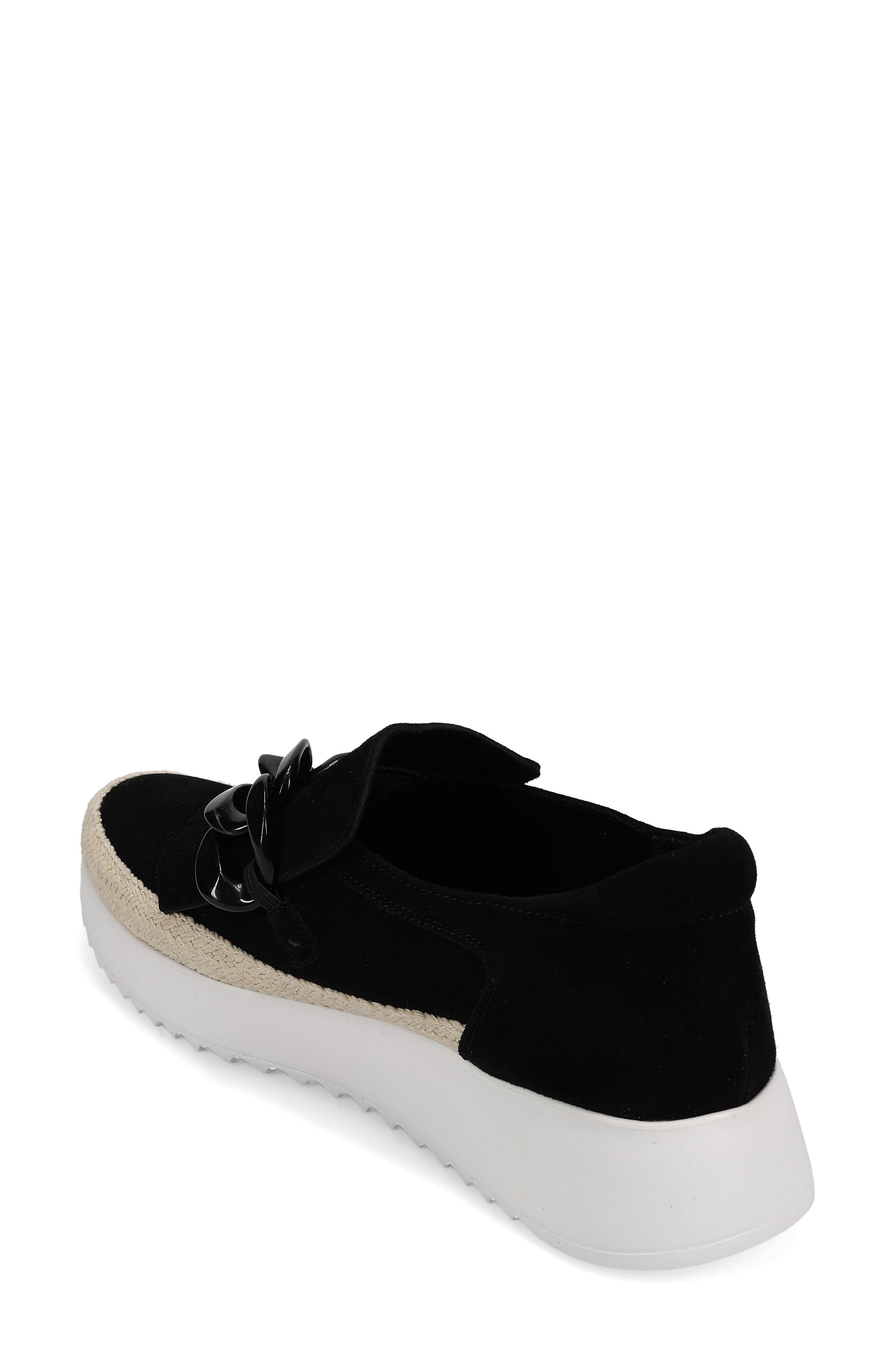VANELi Qerene Tassel Slip-On Sneaker, Alternate, color, Black