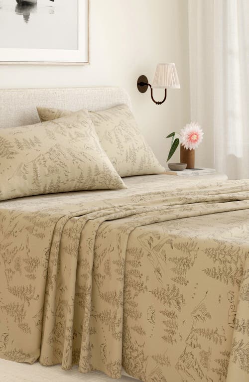 Woven & Weft Lodge Print 4-piece Microfiber Sheet Set