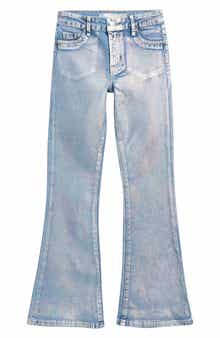 Tractr Kids' Iridescent Flare Jeans