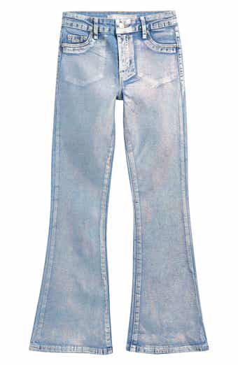 Tractr Kids' Iridescent Flare Jeans