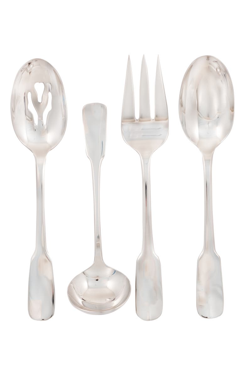 Ginkgo Gingko Flatware Alsace 44-Piece Flatware Set, Alternate, color,