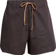 JKEEFER Rollins Stretch Cotton Gabardine Running Shorts