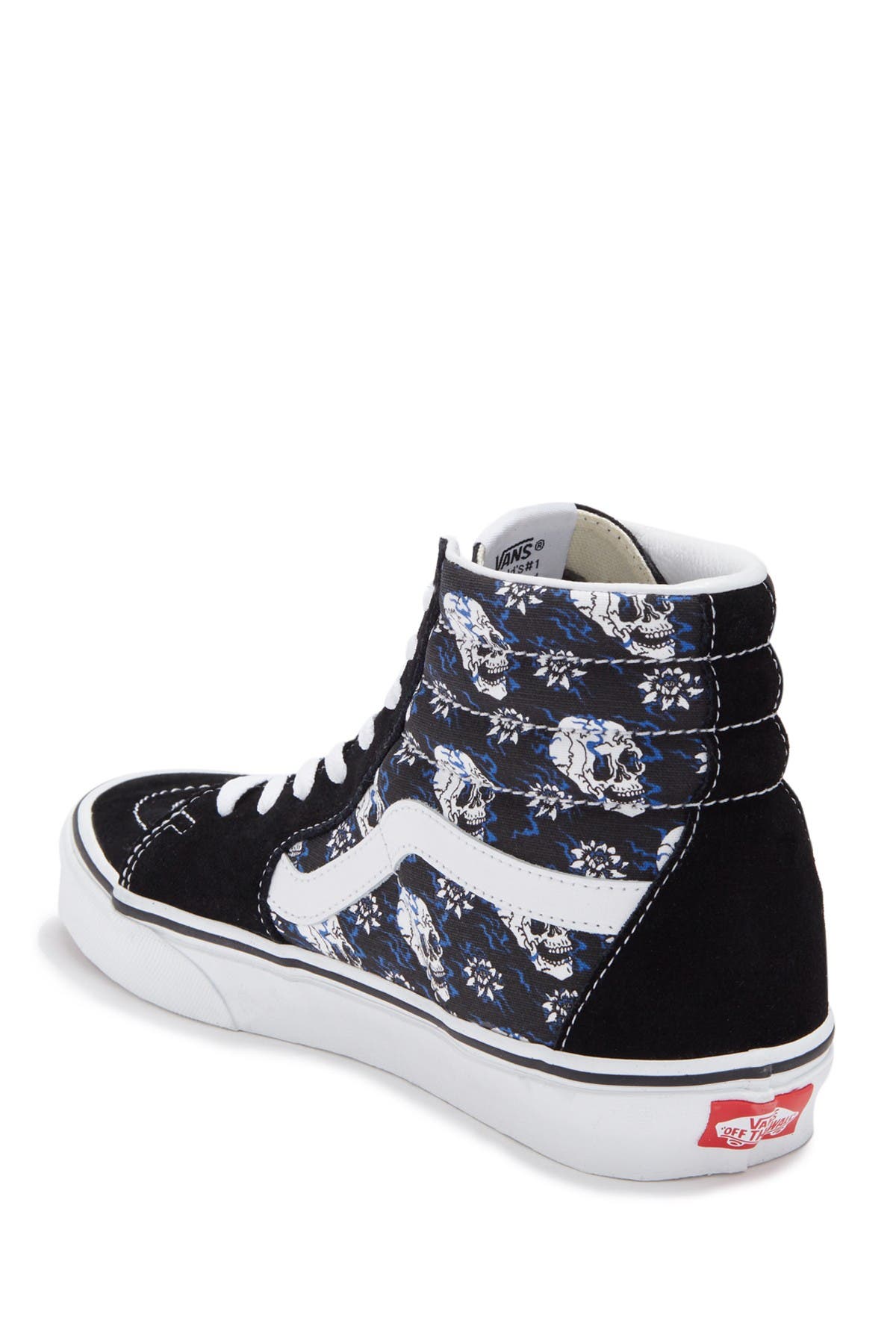 Vans SK8-Hi Skull Lace-Up High Top Sneaker, Alternate, color, 