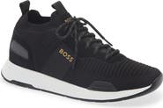 BOSS Titanium Runn Knit Sneaker