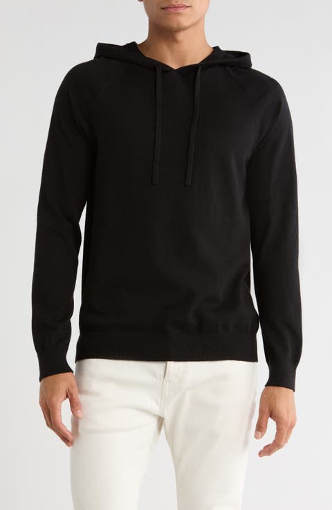 Organic Cotton & Cashmere Crewneck Sweater Hoodie