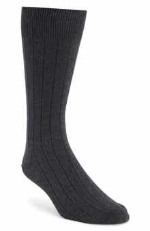 Brooks Brothers Rib Dress Socks