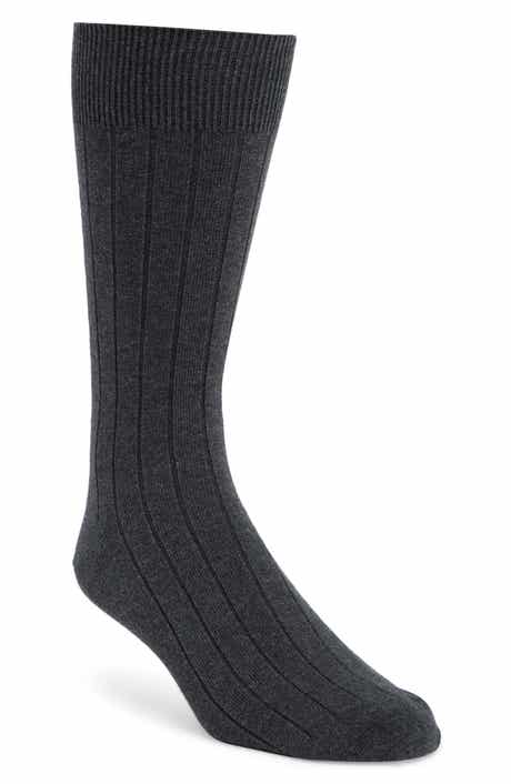 Brooks Brothers Rib Dress Socks