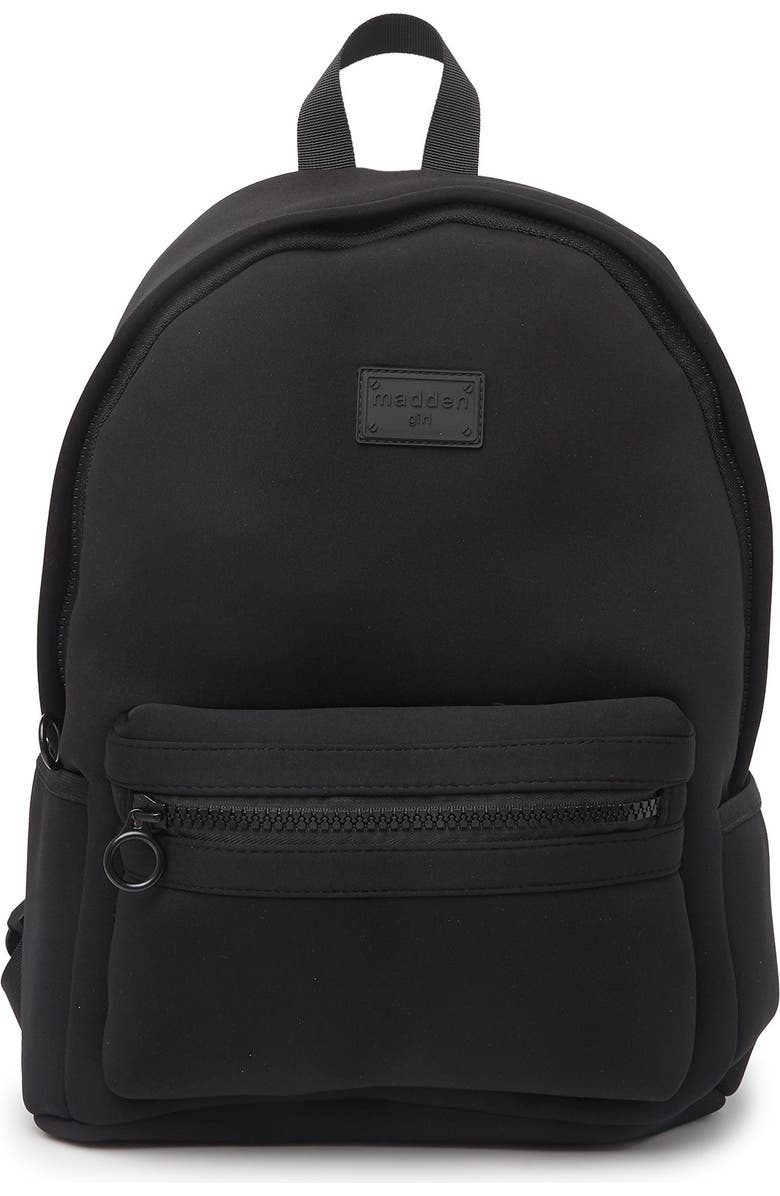 Madden Girl Neoprene Full Size Backpack, Main, color,
