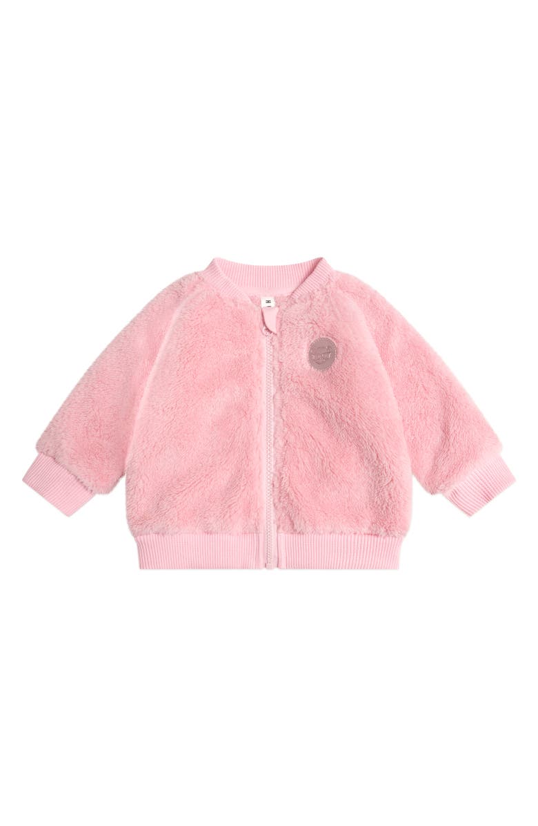 Huxbaby Cherry Pie Fur Jacket, Main, color, Apricot