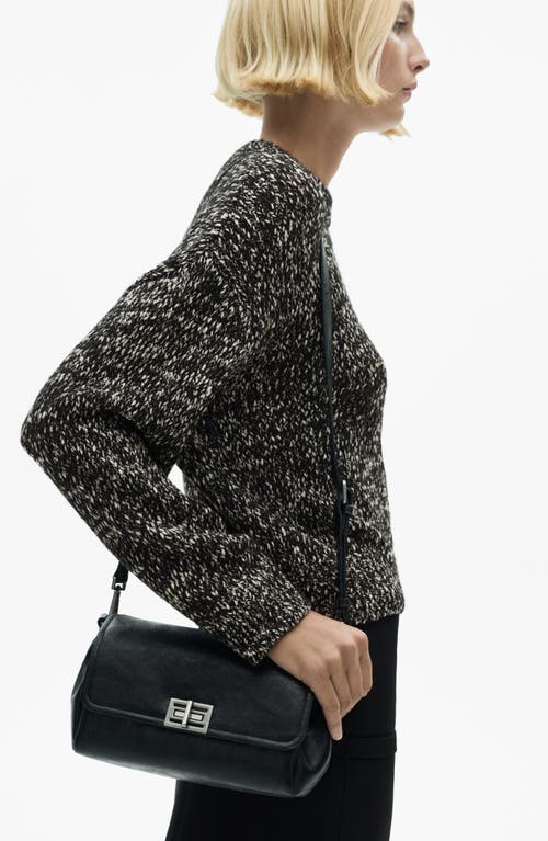Mango Women's Mottled Round-neck Sweater In Grey