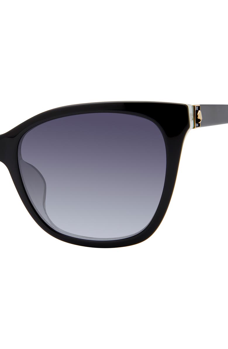 Kate Spade 55mm desi oversize sunglasses, Alternate, color,