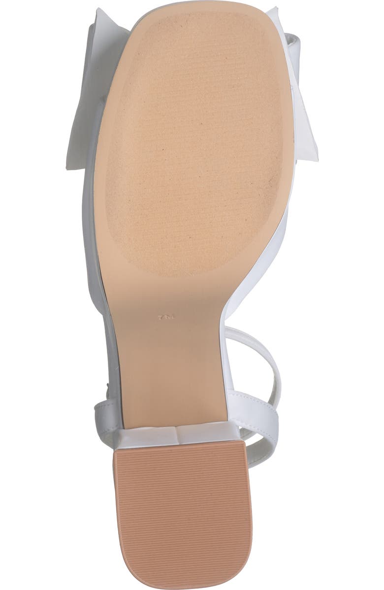 Steve Madden Aerin Bow Platform Sandal, Alternate, color, White