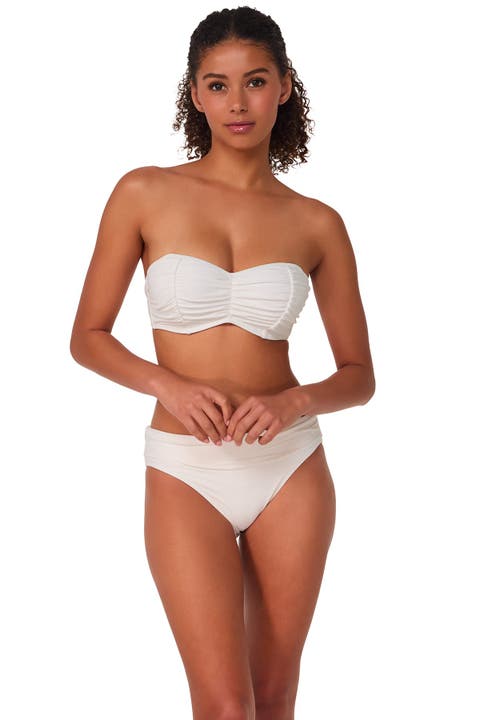 Loretta Bandeau Bikini Swimsuit Top - F Cup