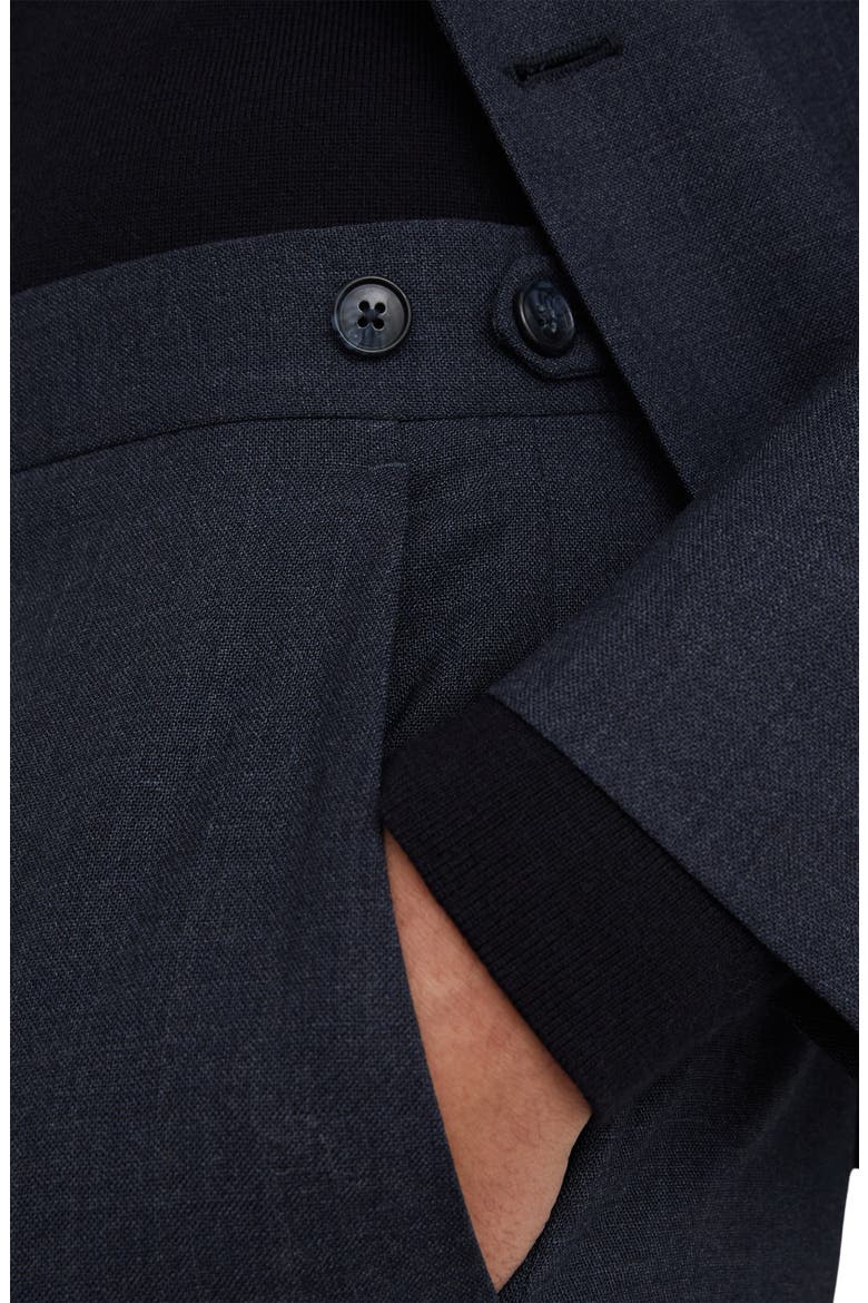Fibre Wool Dress Pants, Alternate, color, AIRFORCE BLUE
