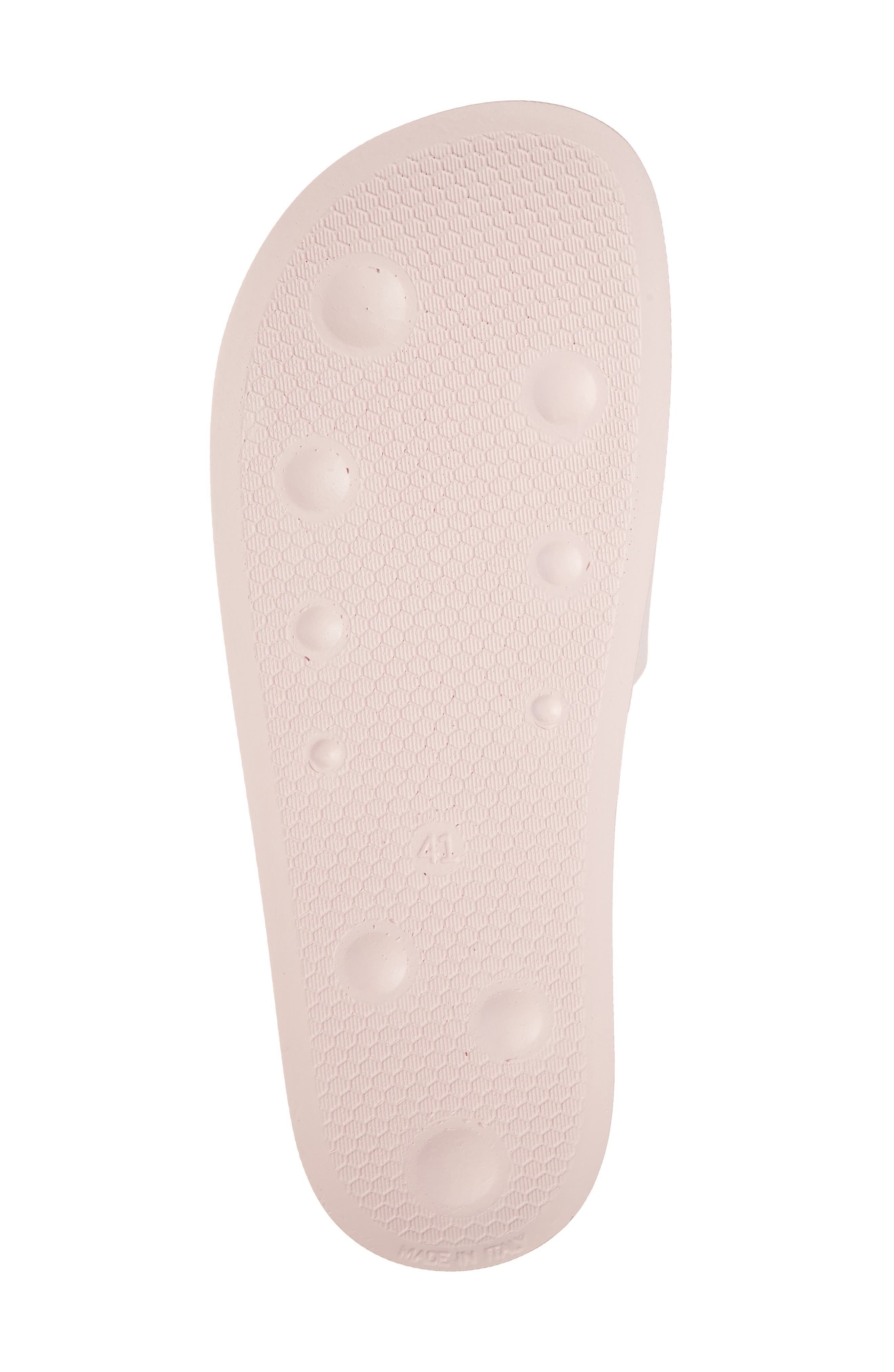 Palm Angels Logo Pool Slide Sandal, Alternate, color, Pink White