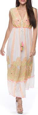 RANEES Floral Cotton Sundress
